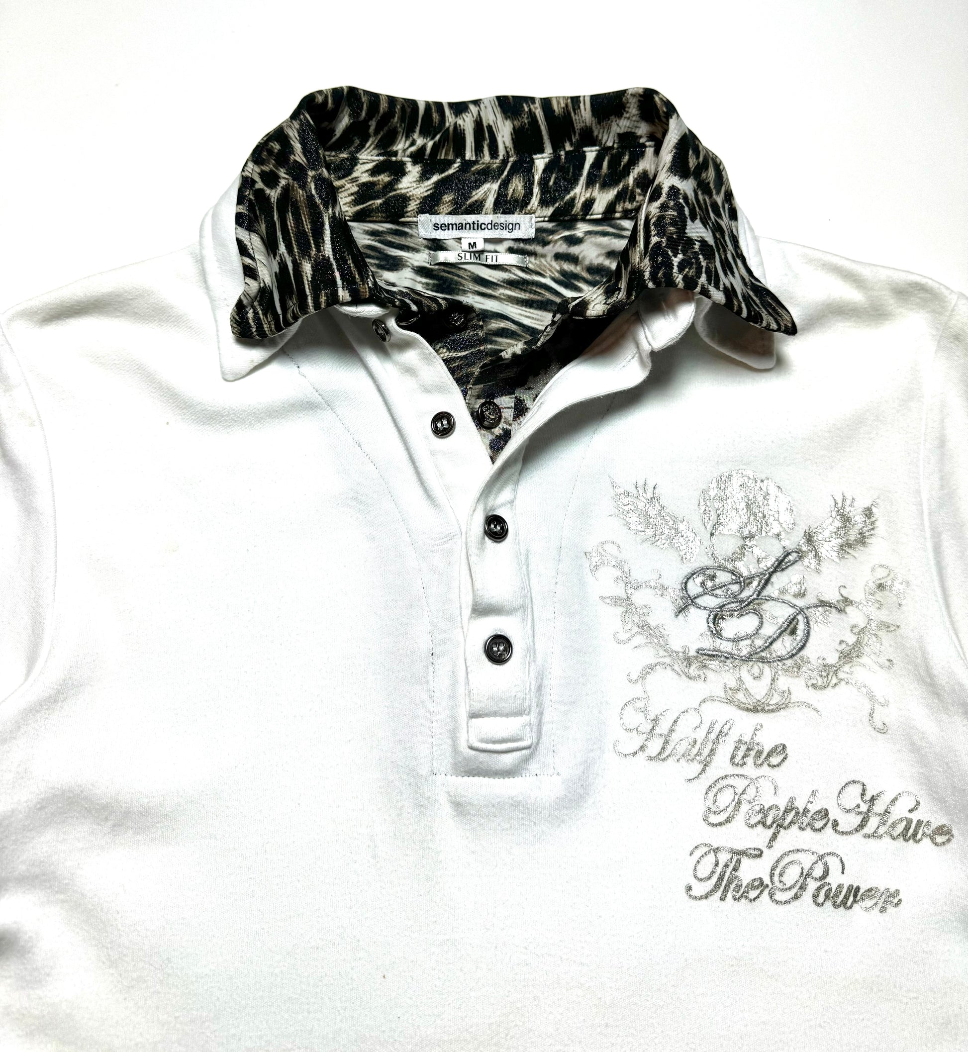 Semantic Design Double Collar Polo