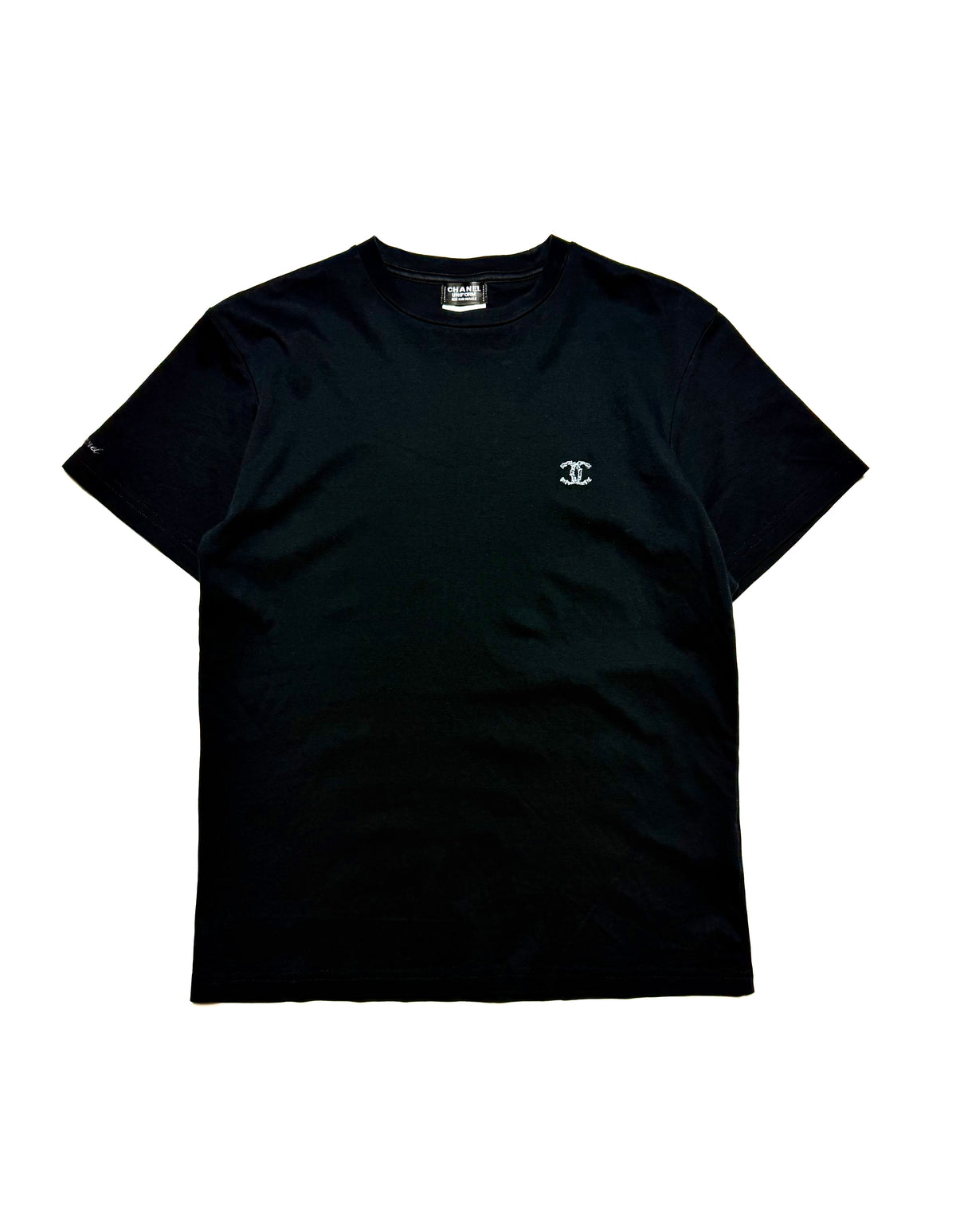 Chanel Uniform Black Tee 21S
