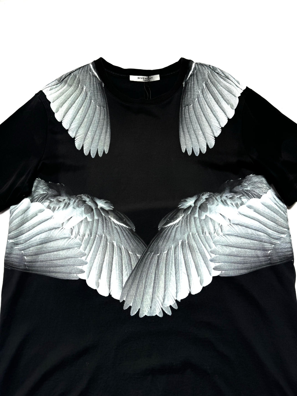 Givenchy Wings Printed Cotton Tee