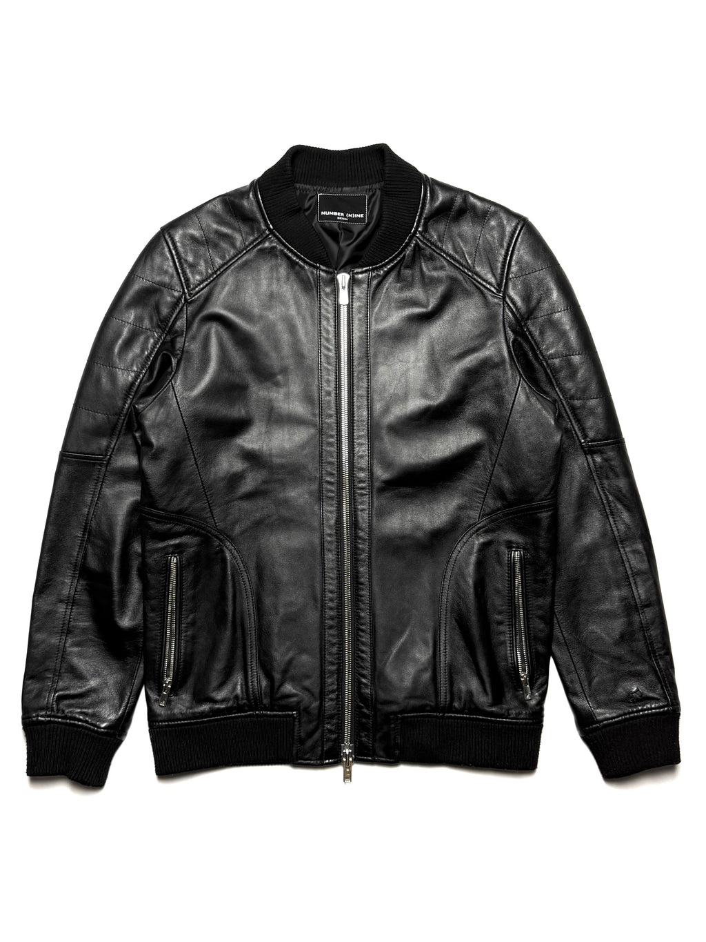 NUMBER NINE MA-1 Leather Jacket