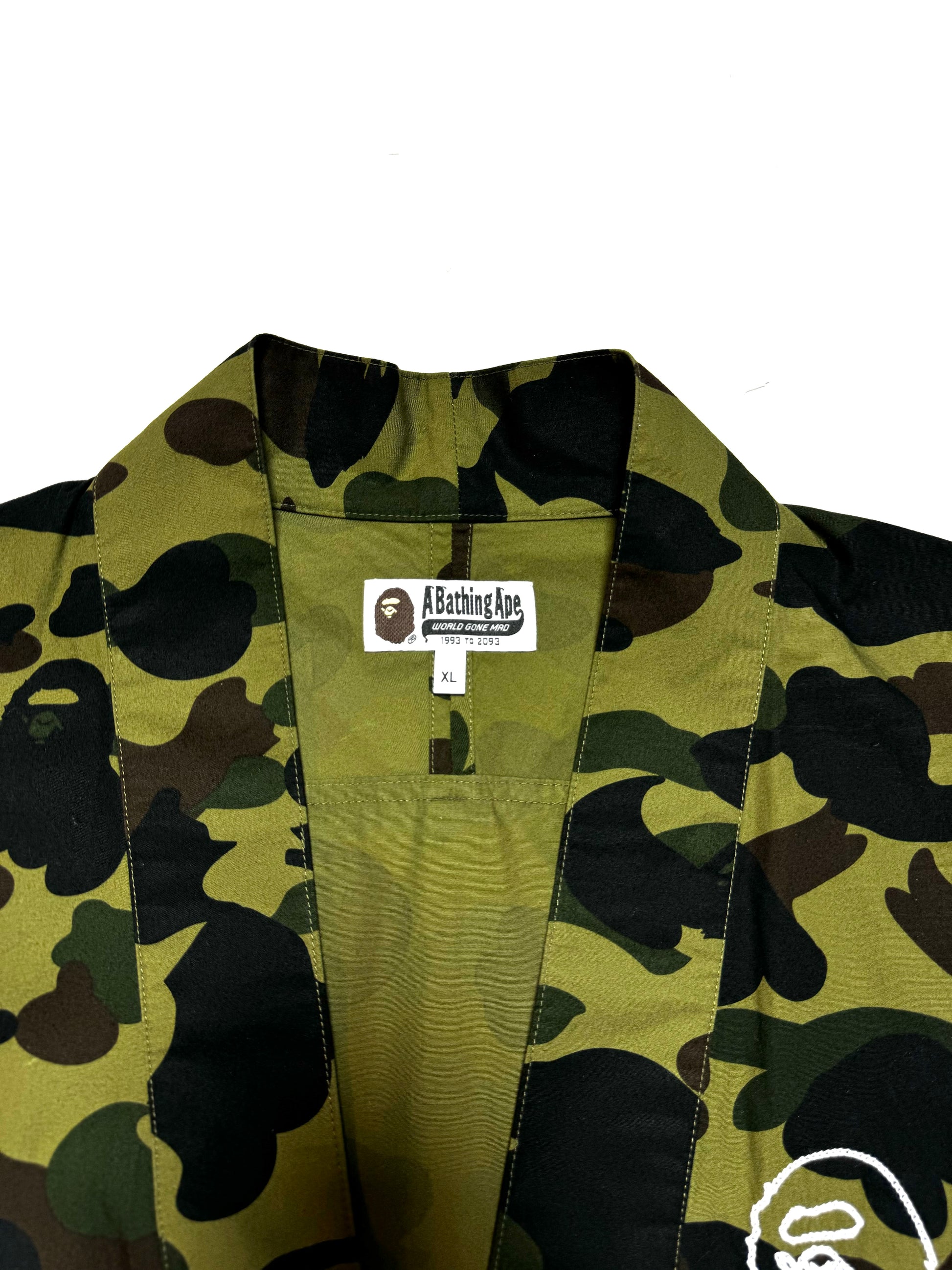 BAPE Green Camo Kenomo Jacket