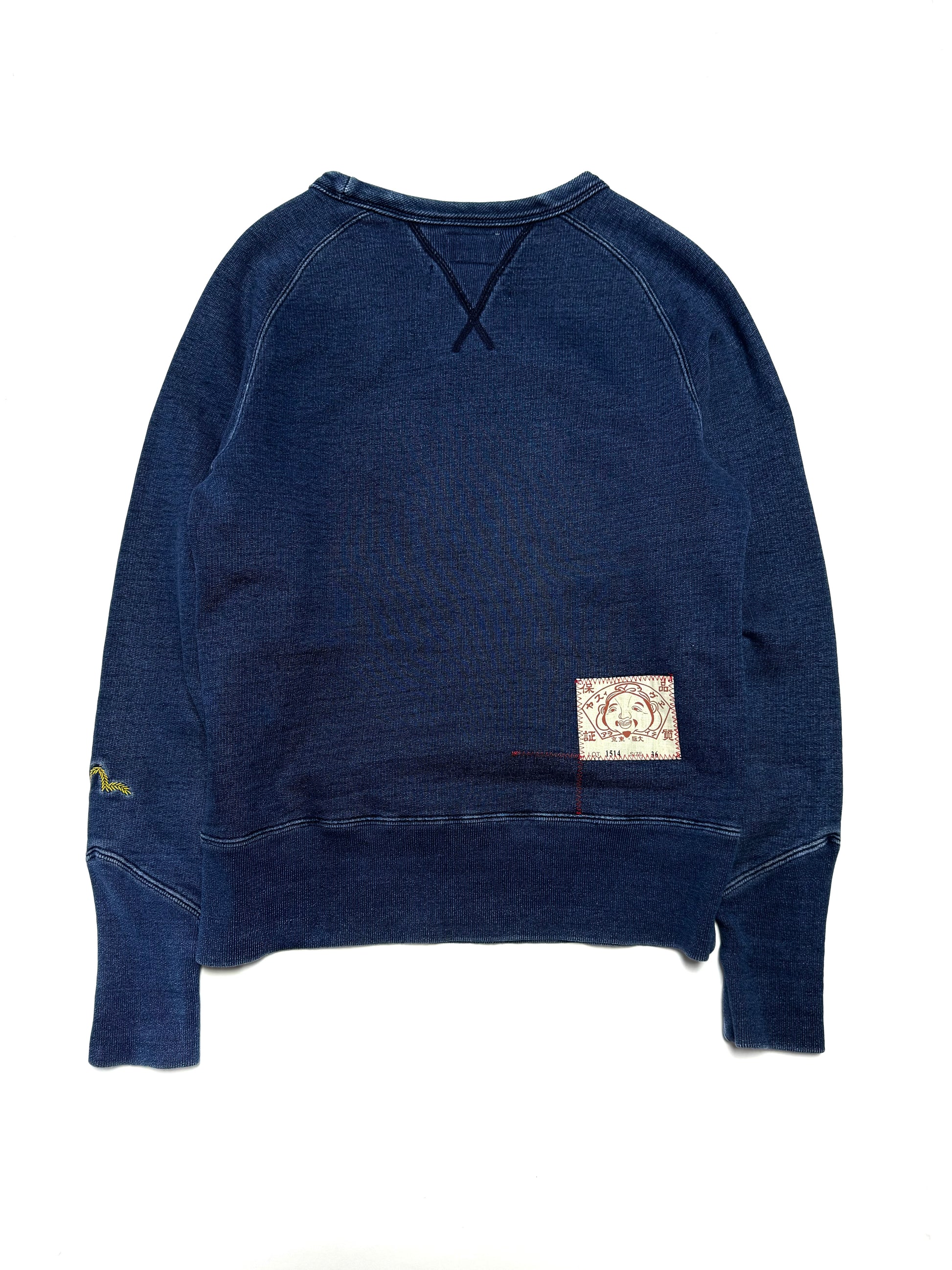 Evisu OG Blue Seagull Crewneck