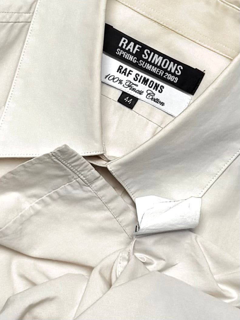 RAF SIMIONS SS09 Embroidered Button Up Shirt
