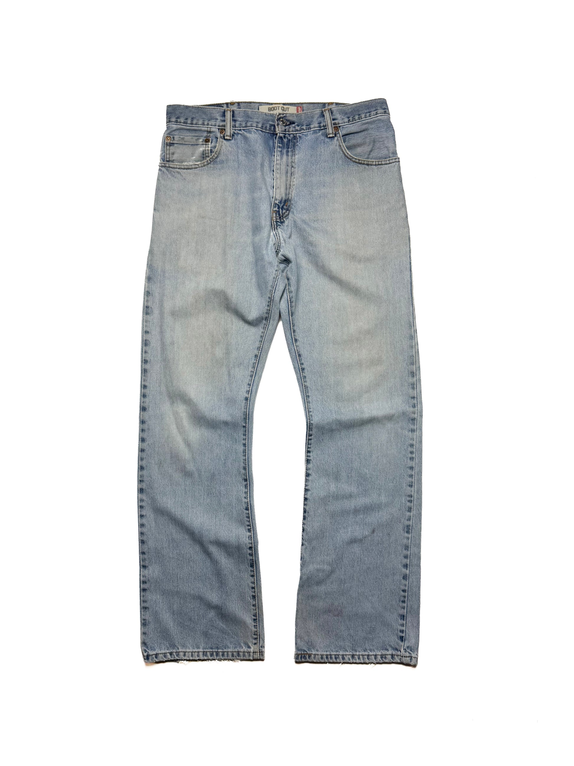 Levi’s 517 Washed Denim Flared Jean Bootcut
