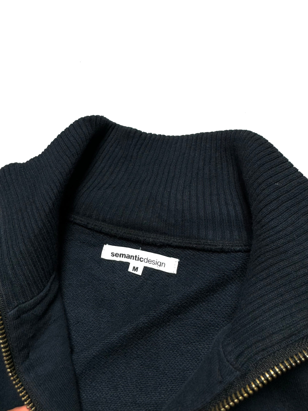 Semantic Design Navy Military Jacket