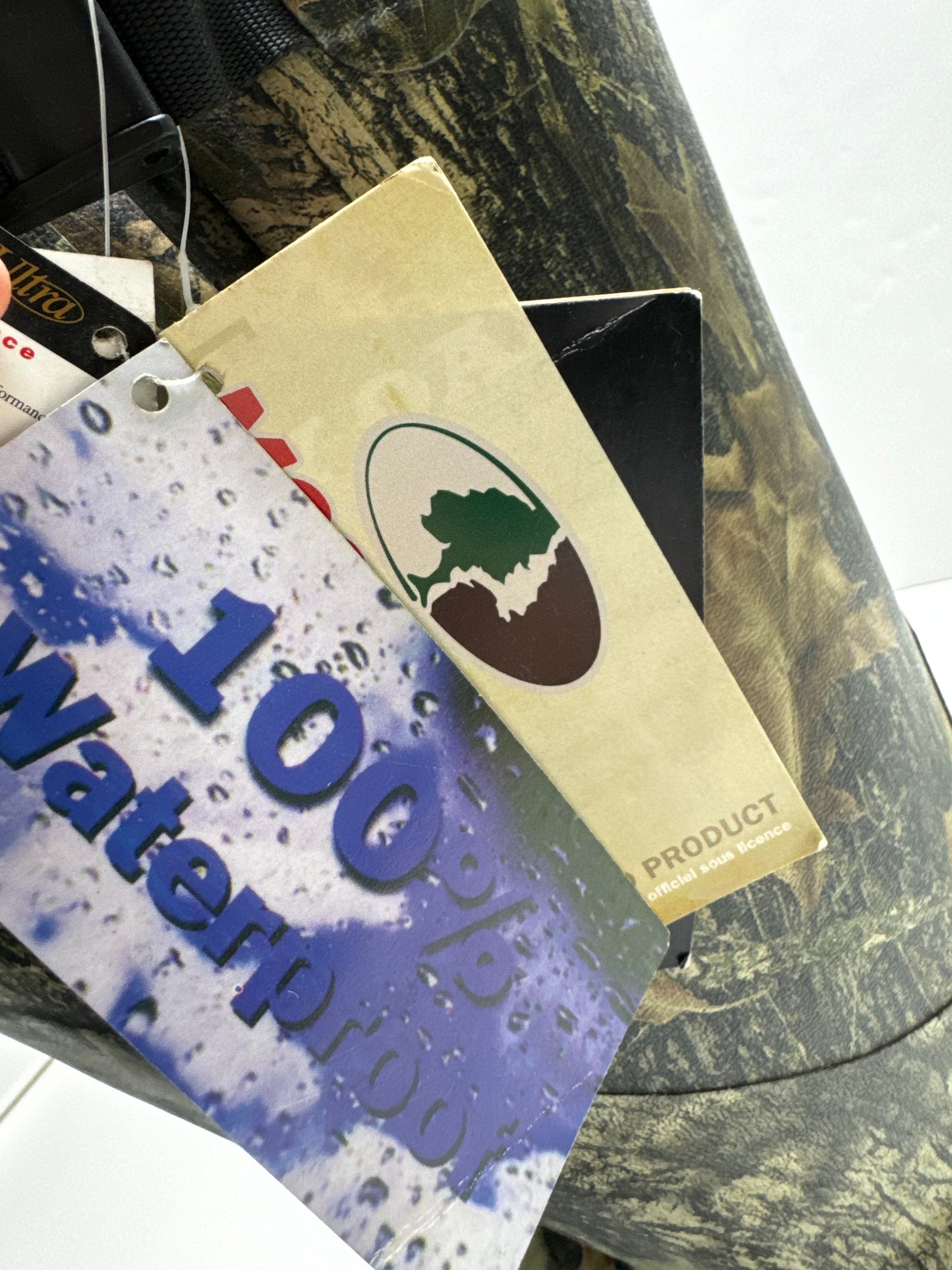 Red Head 800 Side Zip Camo Waterproof Rubber Boot