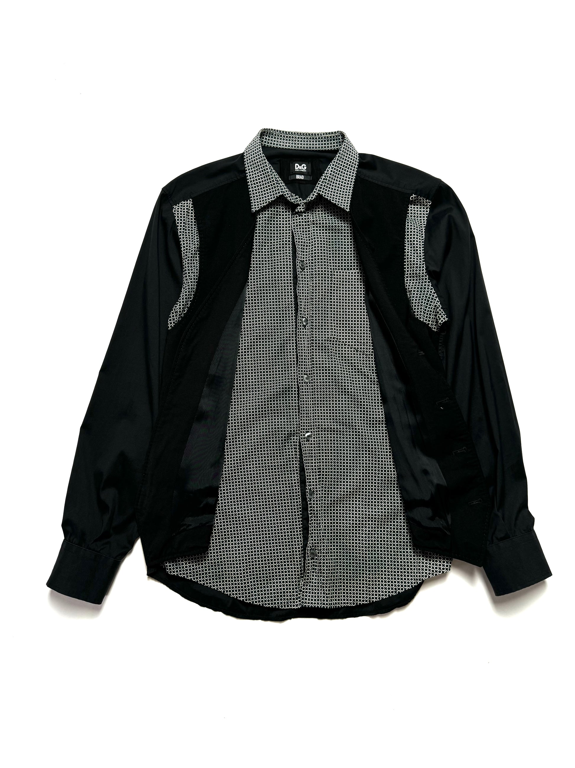 D&G Double Layered Suit Shirt