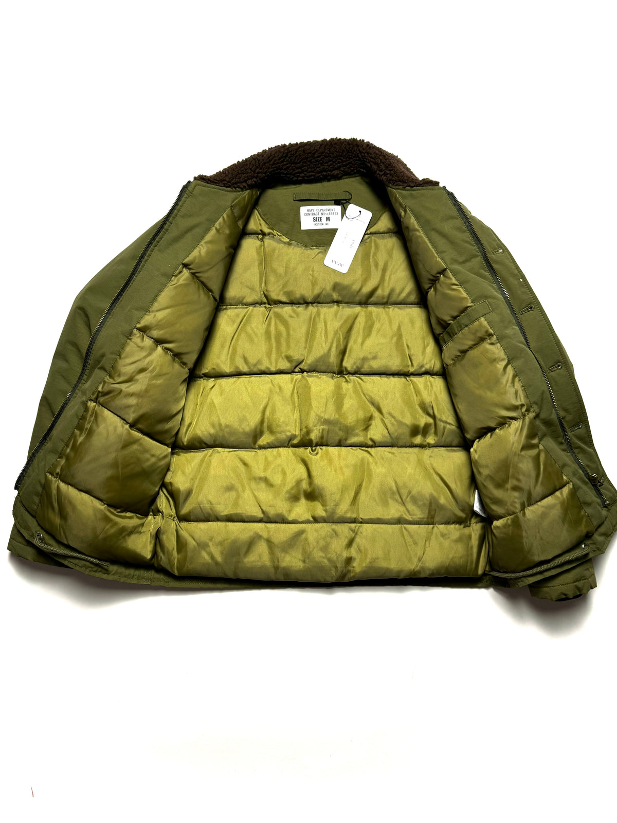 USN Navy Deck Olive Jacket