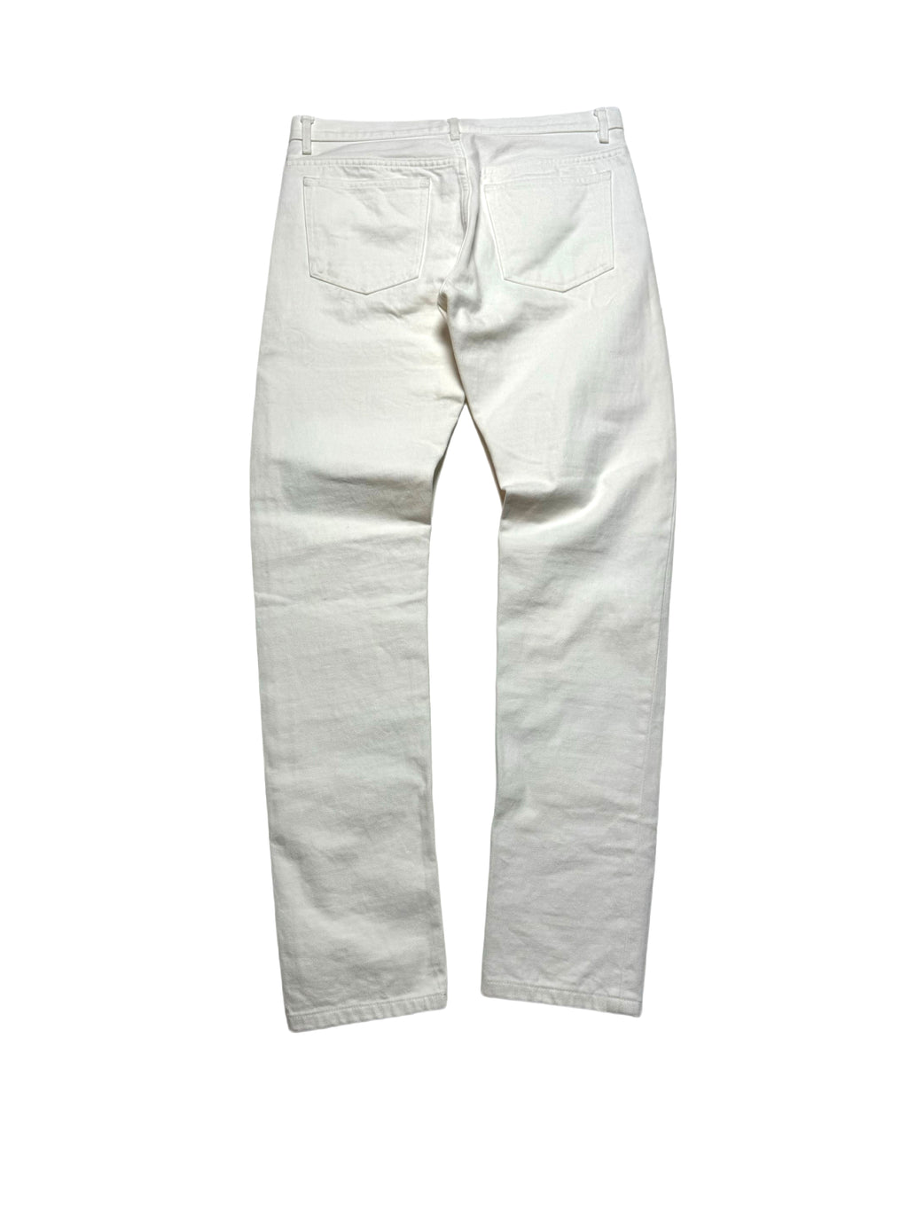 A.P.C. White Denim Slim Jean