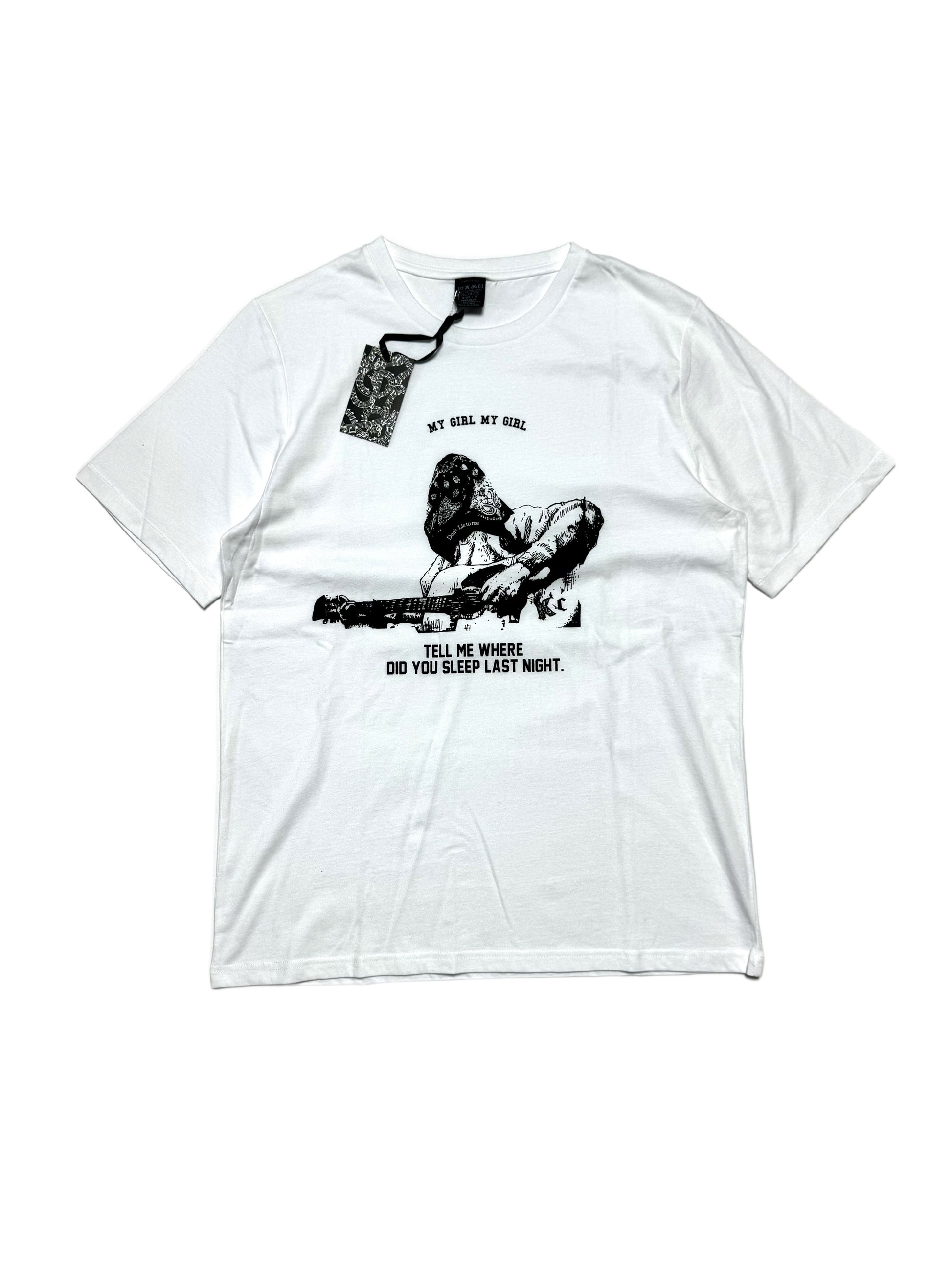 Number Nine My Girl White Tee