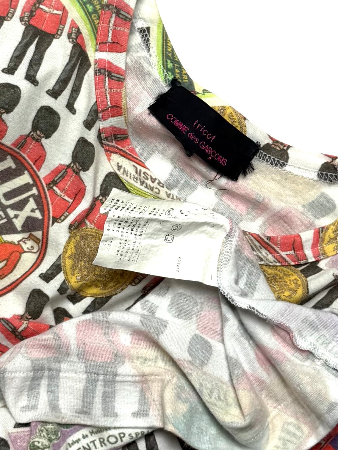 Comme des Garçons TRICOT British Solider T shirt