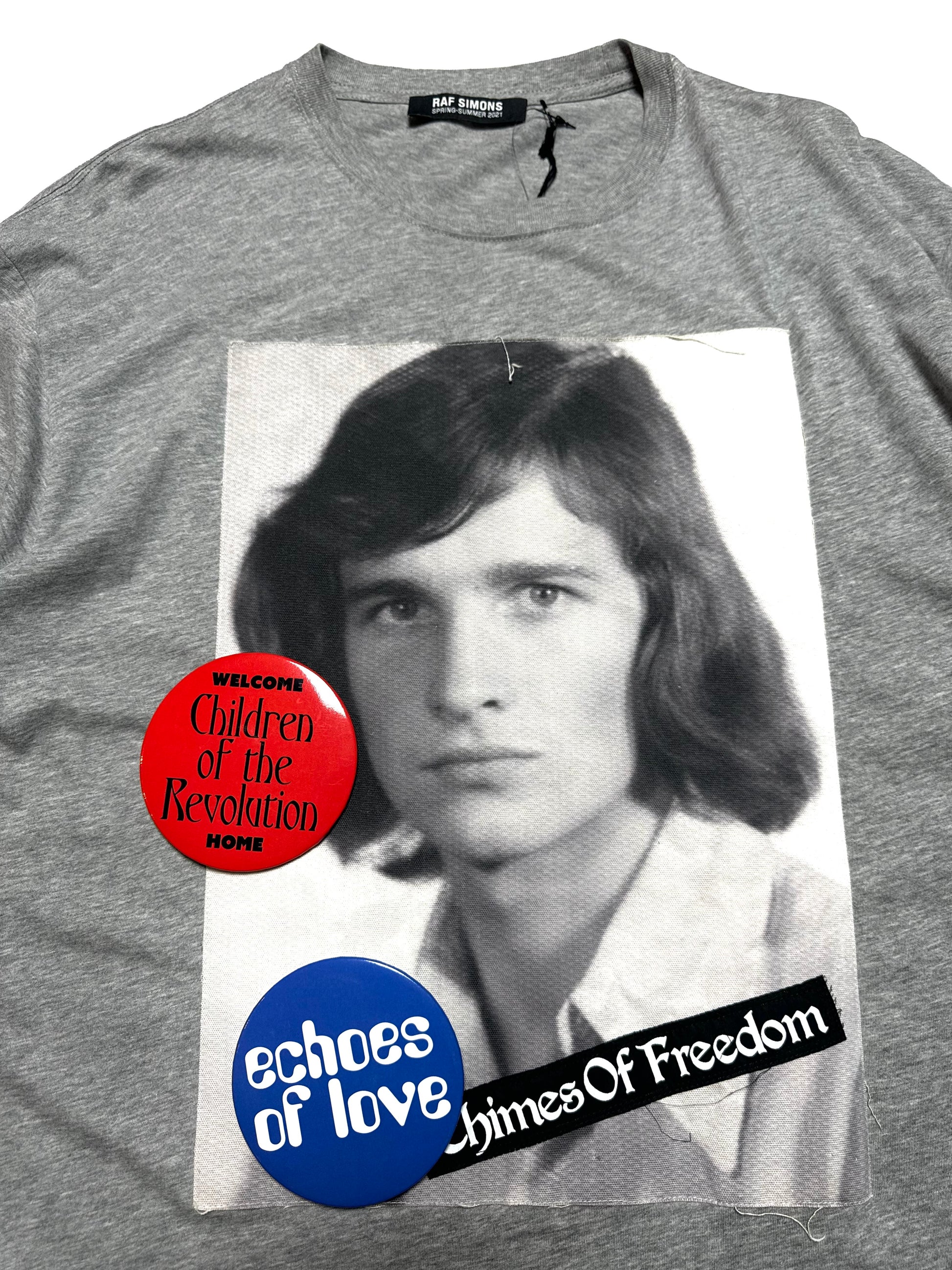 Raf Simons SS21  CHIMES OF FREEDOM Tee