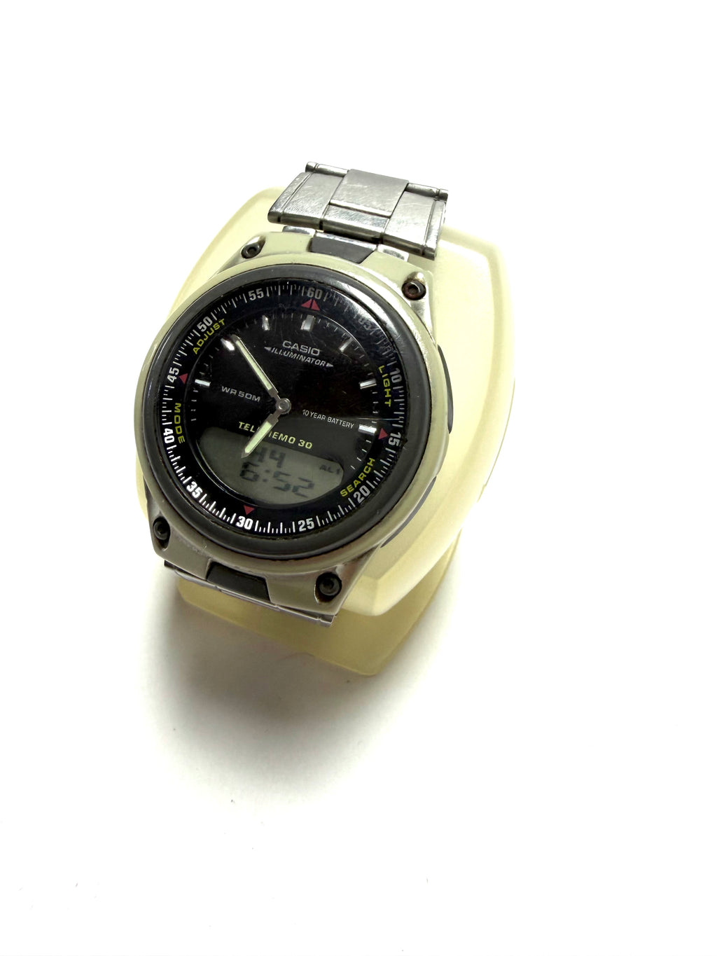 Casio Forrest Green Silver Watch AW80D-1AV