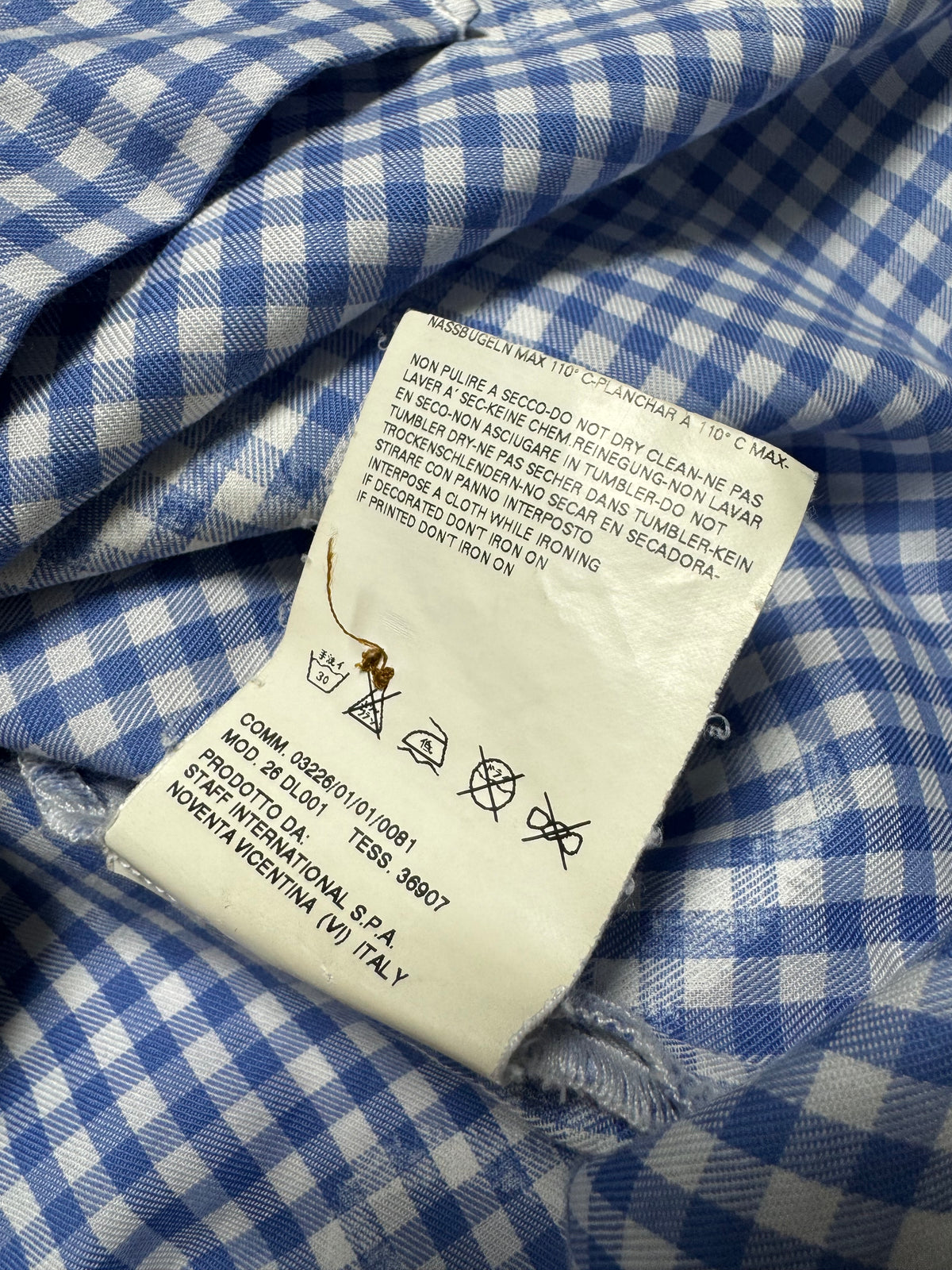 Vivienne Westwood Red Label Blue Shirt