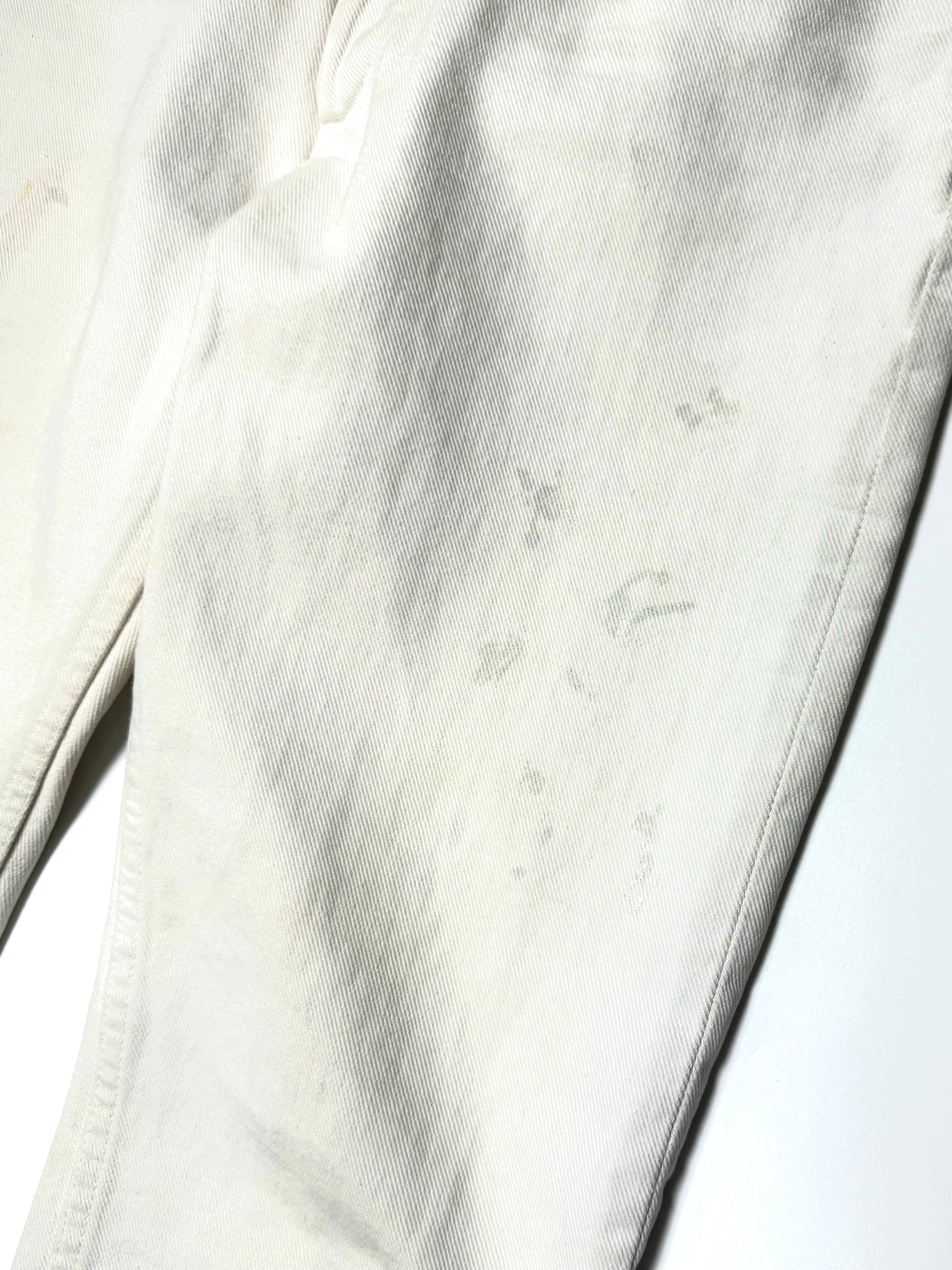 Helmut Lang White Painter Pant