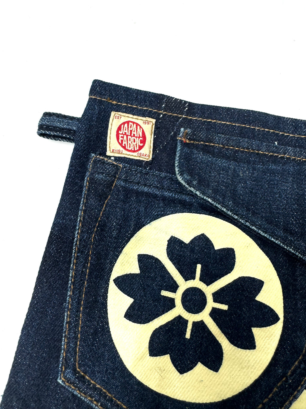Evisu Remake Multi pocket Cross Bag