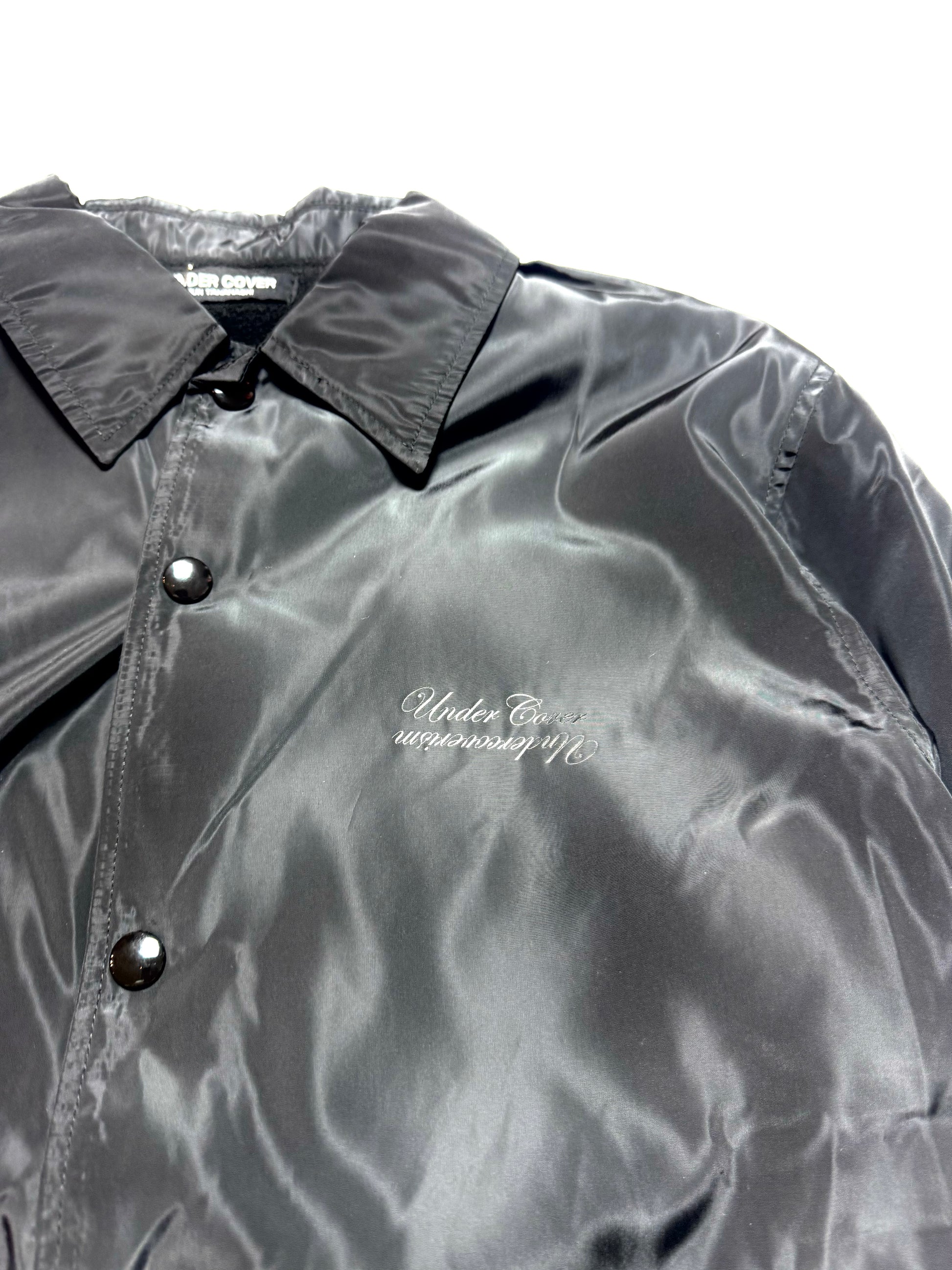 Undercover “Manic” Black Layered Coach Jacket