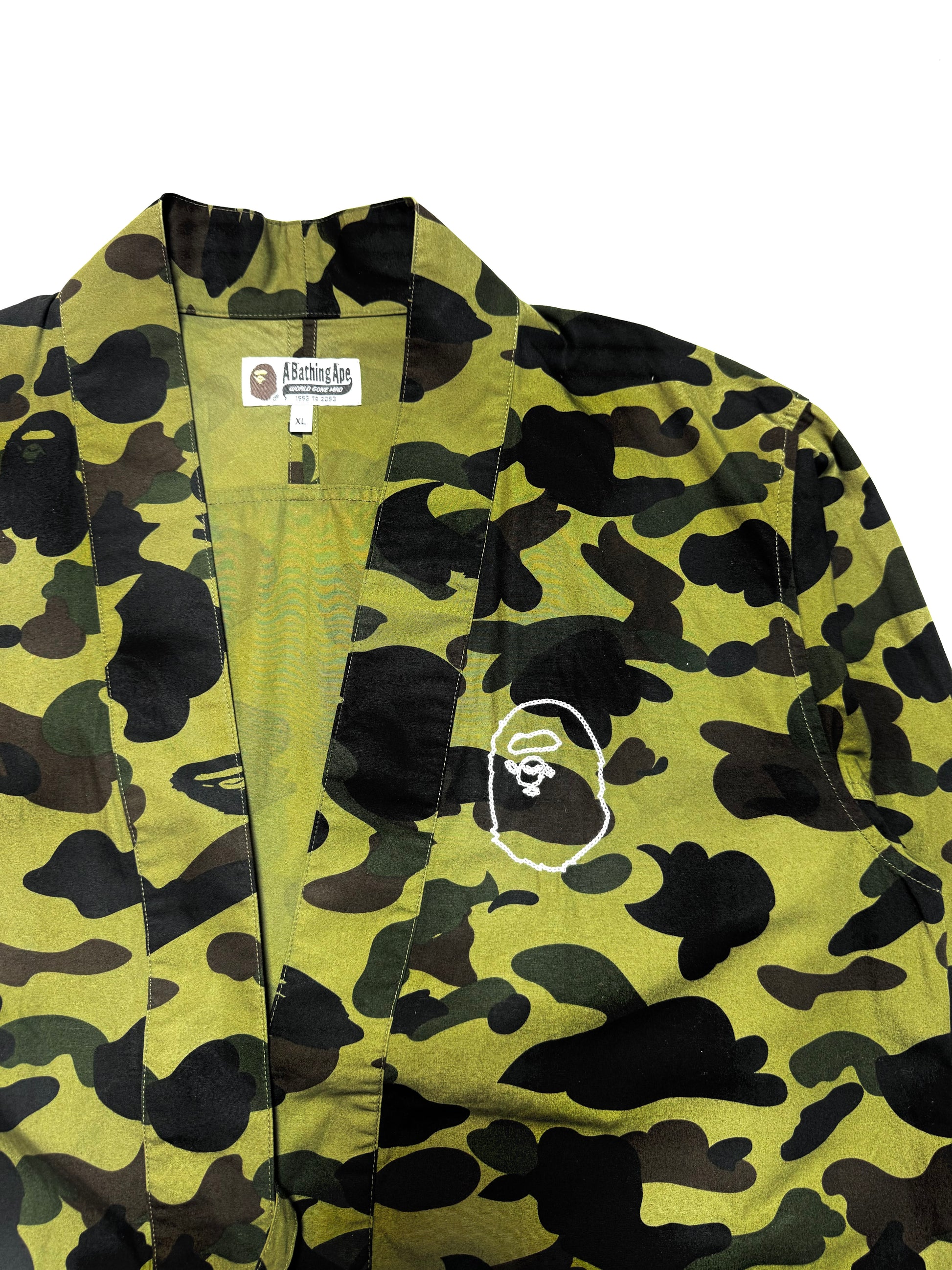 BAPE Green Camo Kenomo Jacket