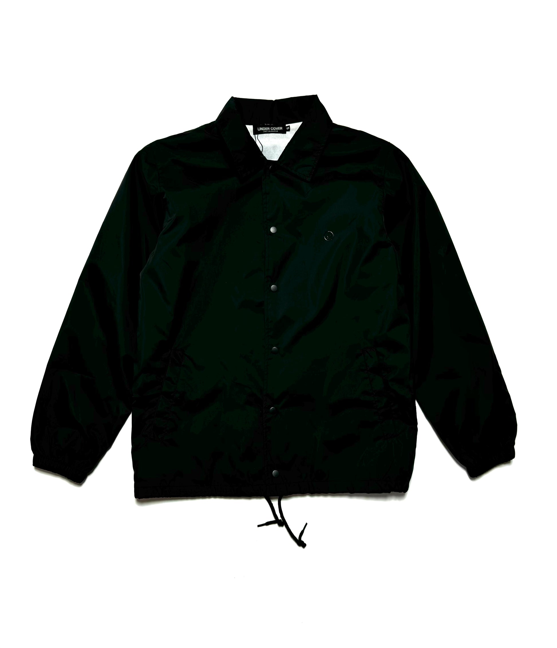 Undercover “Music Record” Black Layered Coach Jacket