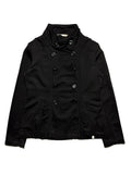 DIESEL Double Breasted Twill Peacoat