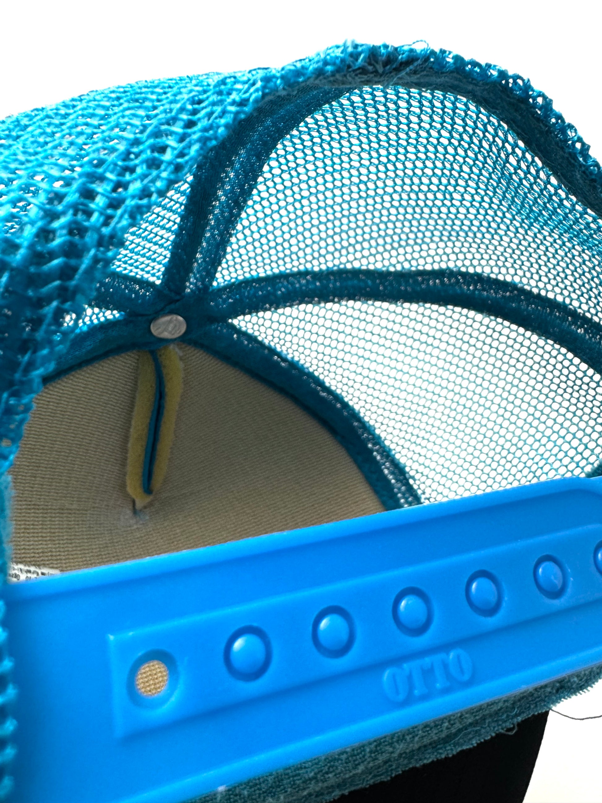 Kapital "Denim Men Loves Cats" Blue Trucker Hat