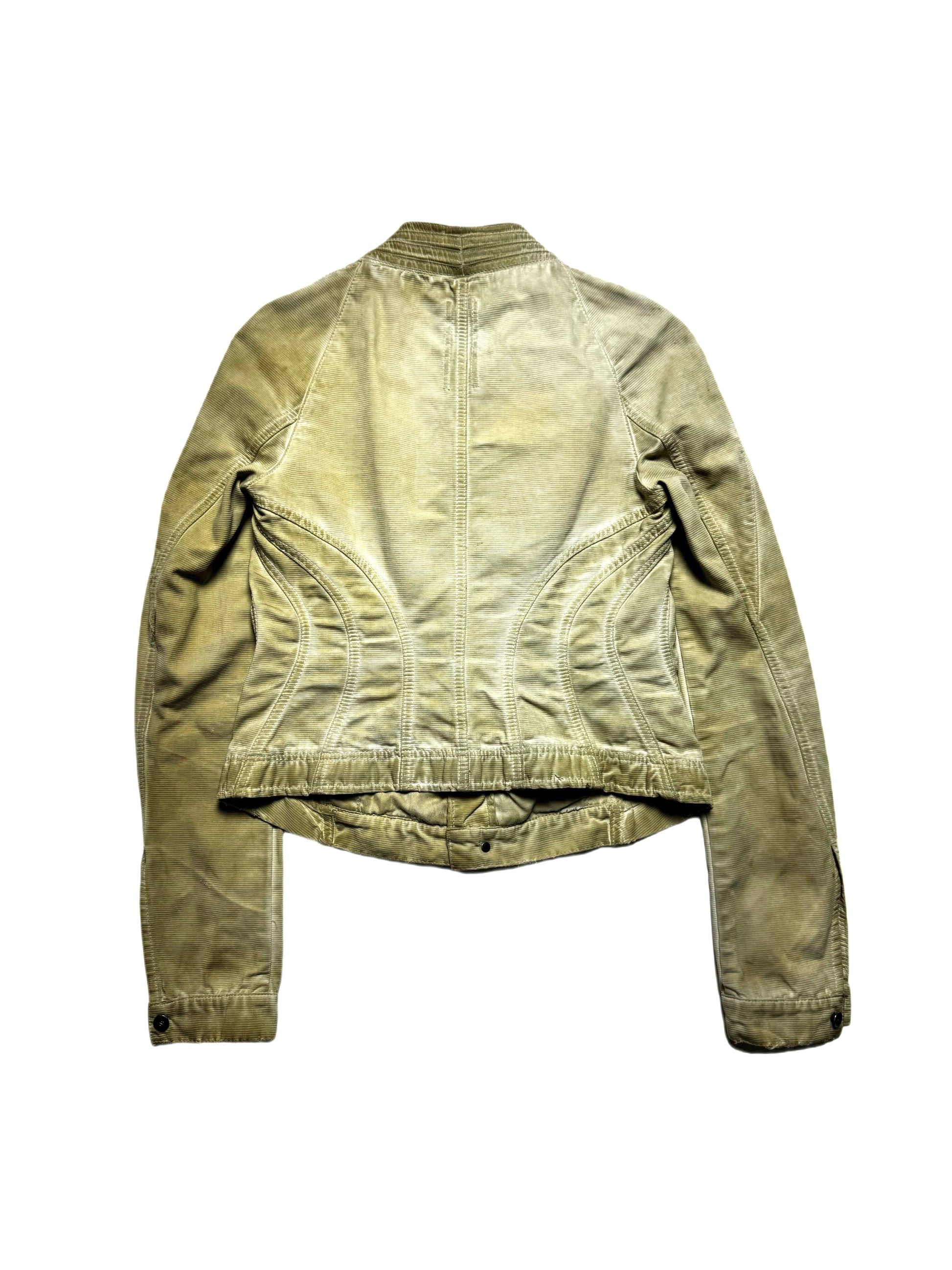 Rick Owens DRKSHDW Denim Spiral Jacket