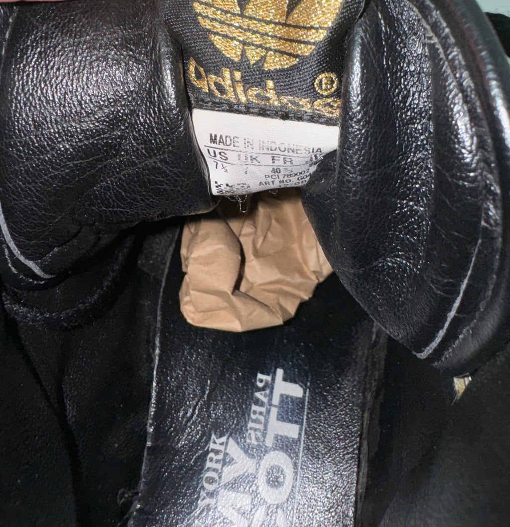 Jeremy Scott x Adidas Gold  Wing Shoe