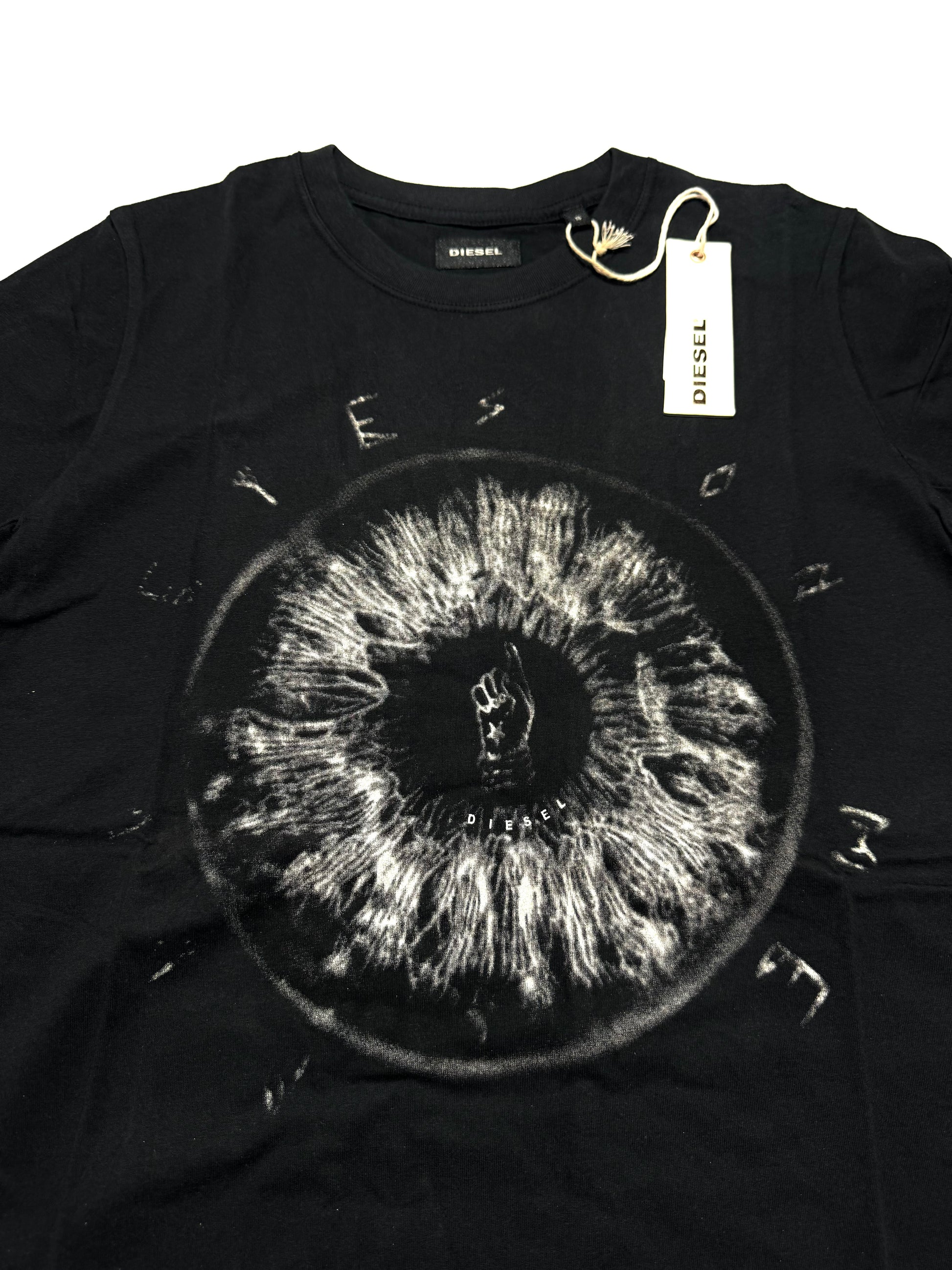 Diesel Black "eyes on me" Tee