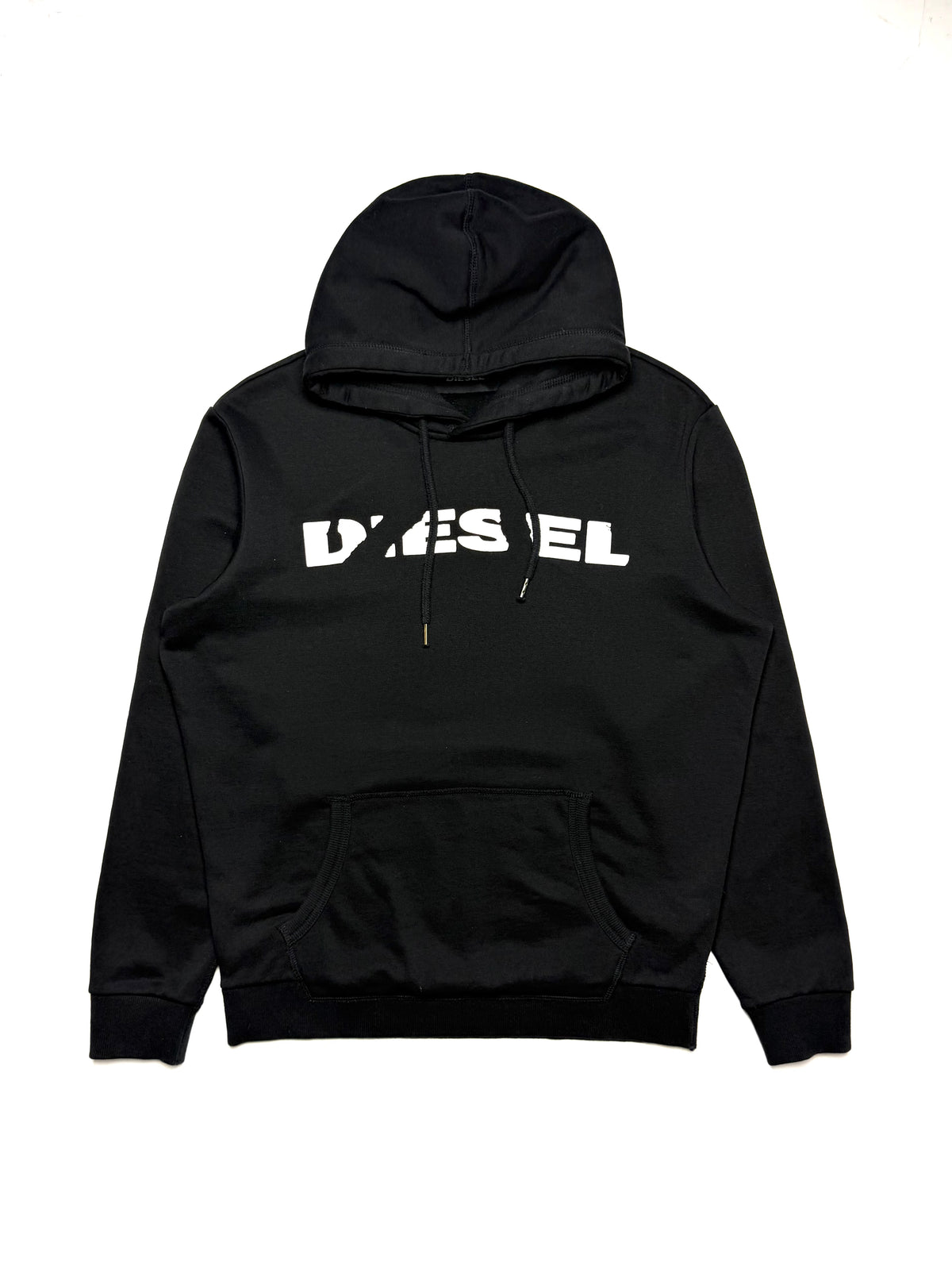 DIESEL Logo Hoodie Black
