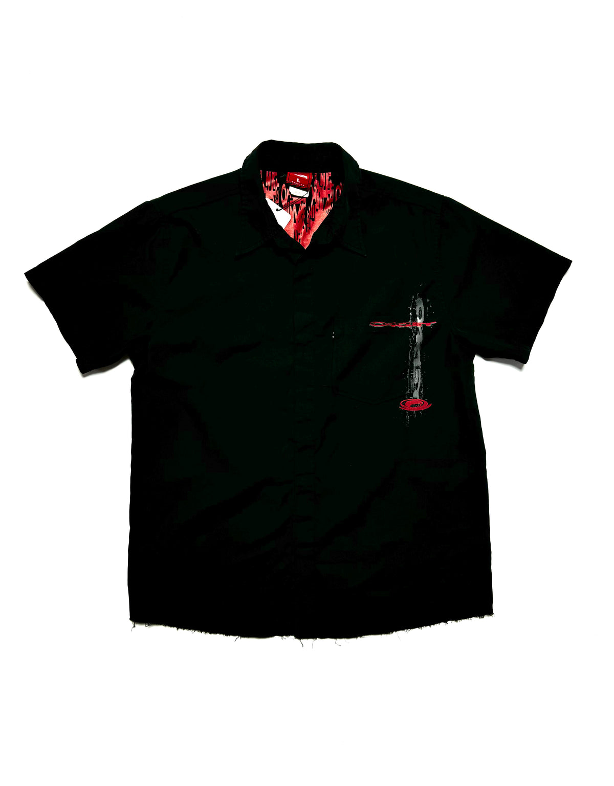 Oakley 2000s Skull Black Shirt