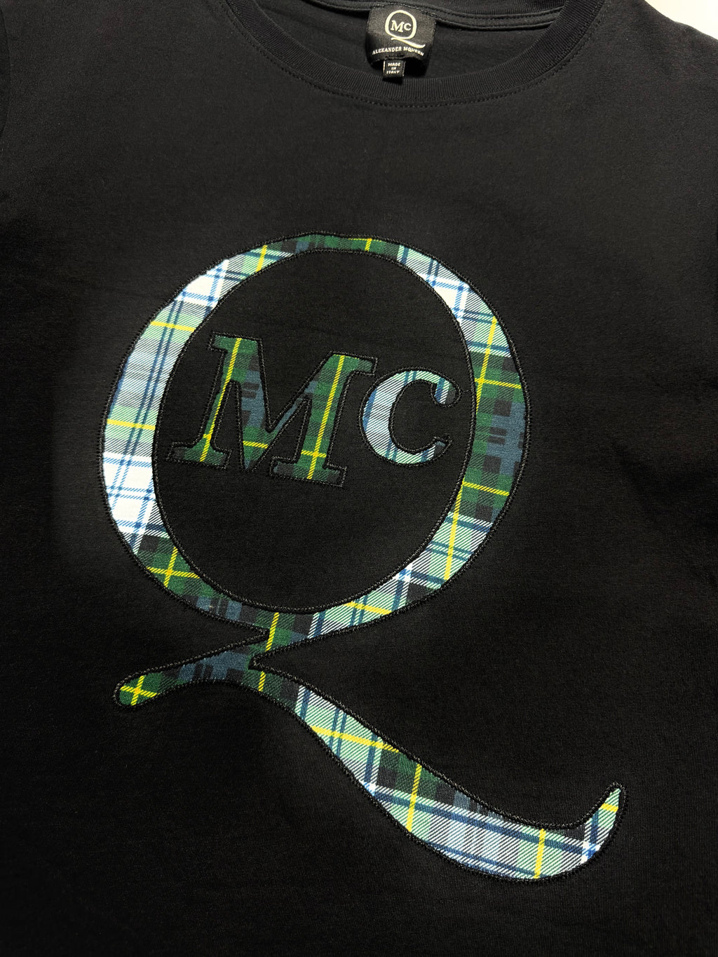 Alexander McQueen Patch Black Tee