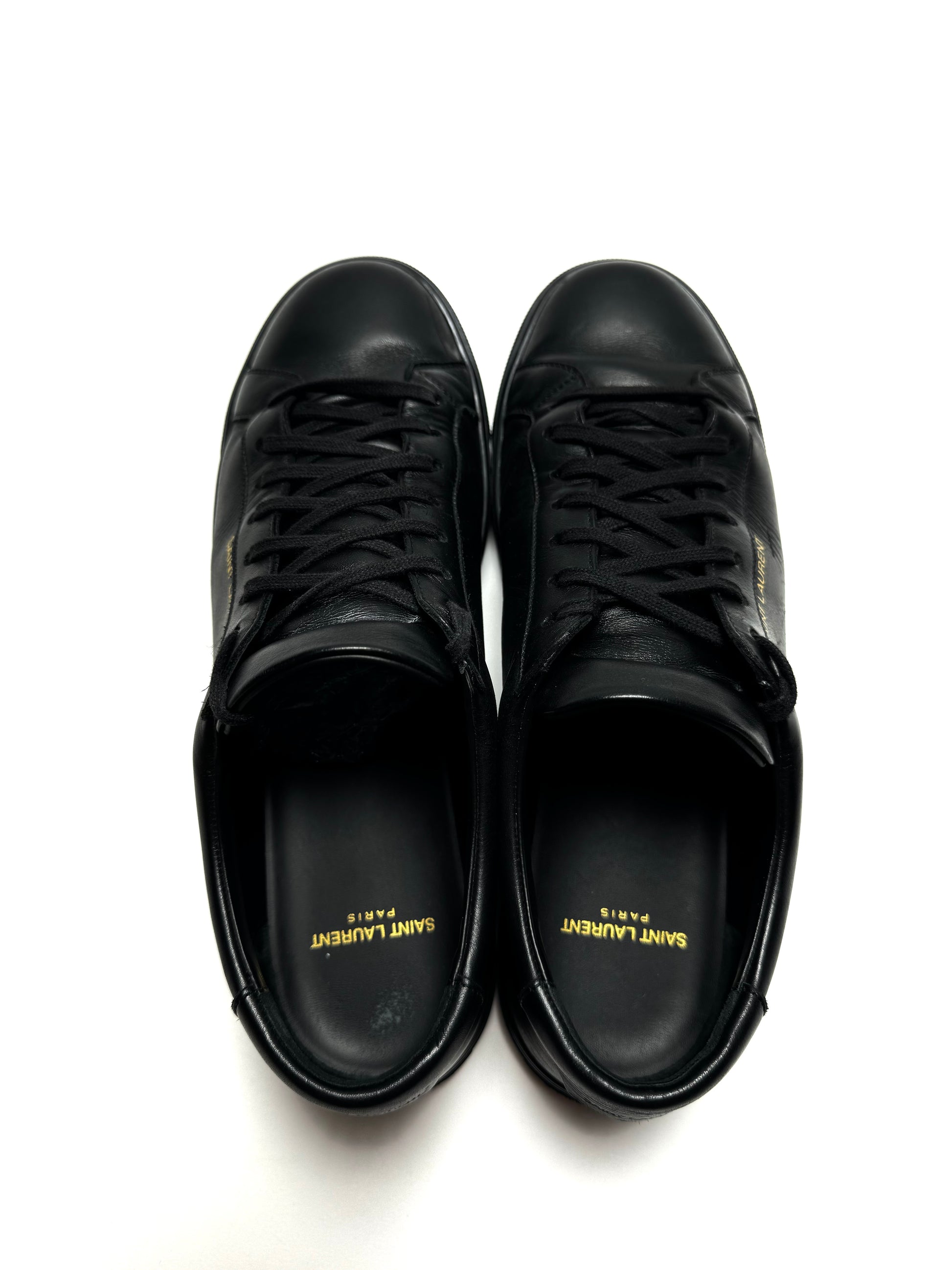 Saint Laurent SL/06 Black Leather Shoe
