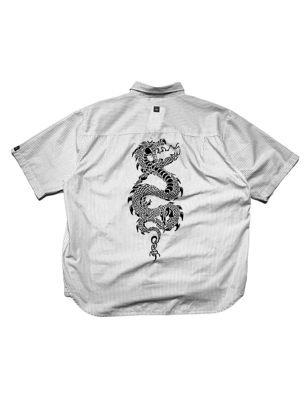 JNCO White Short Sleeve Dragon Shirt