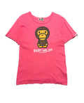 BAPE Milo Pink Tee