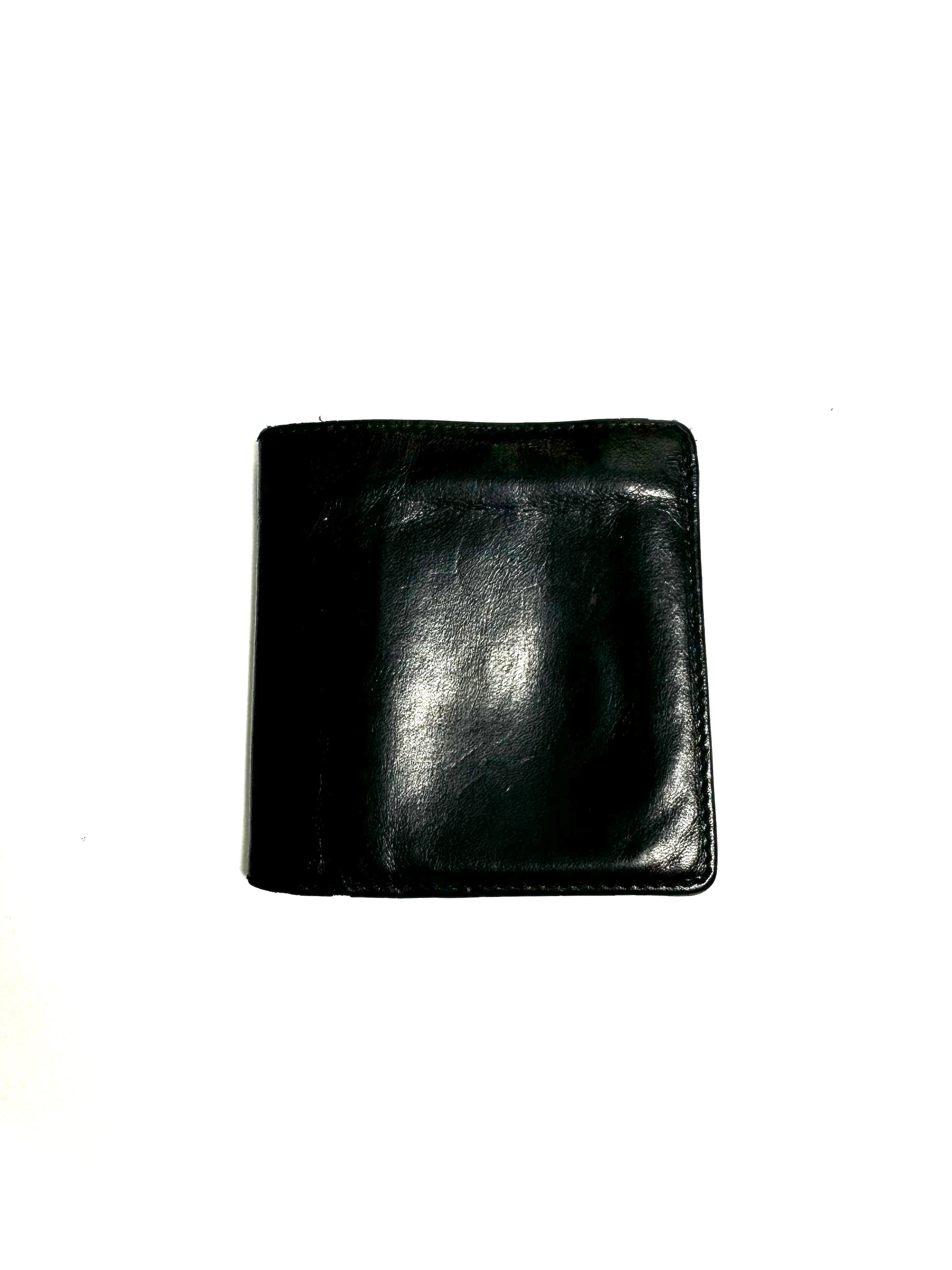 Ann Demeulemeester Black Leather Wallet