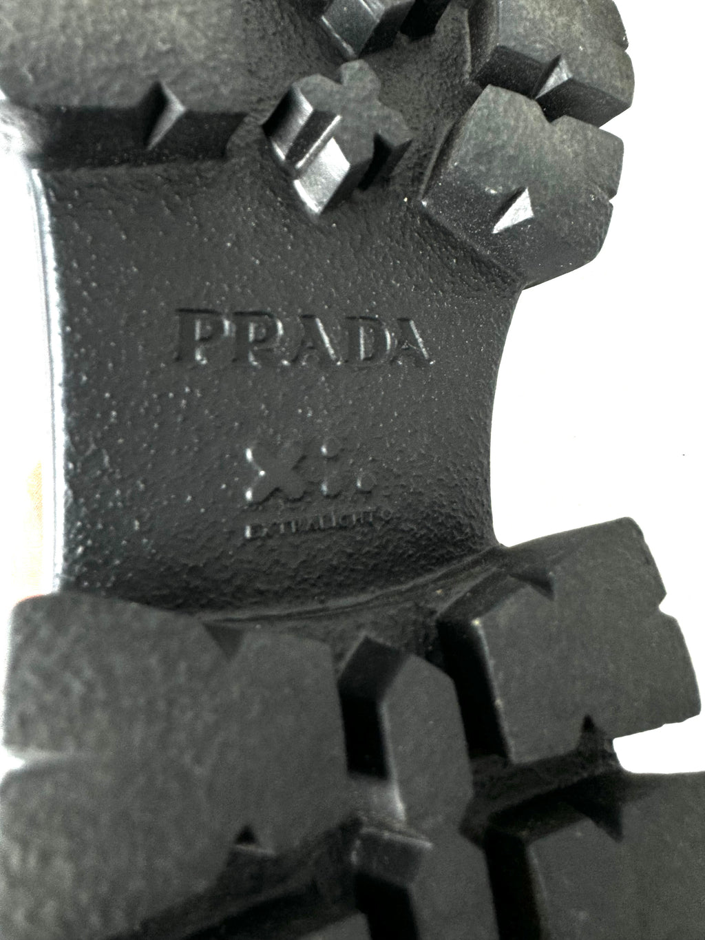 Prada Monolith Brushed Leather Loafer