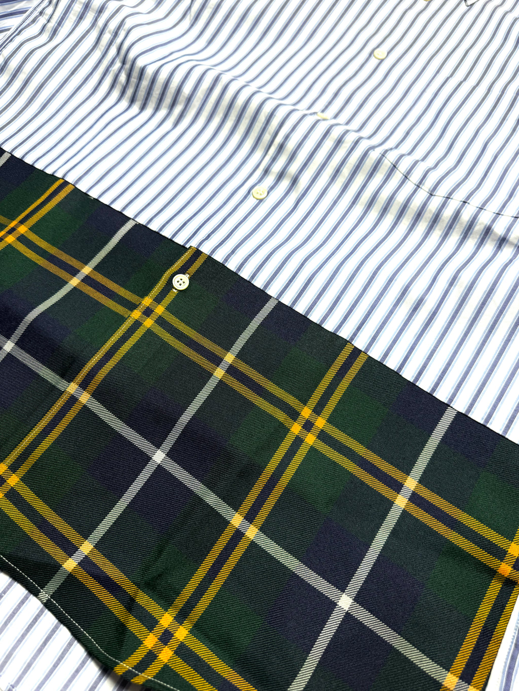 Comme des Garçons Homme Plus Stripe Patch Shirt