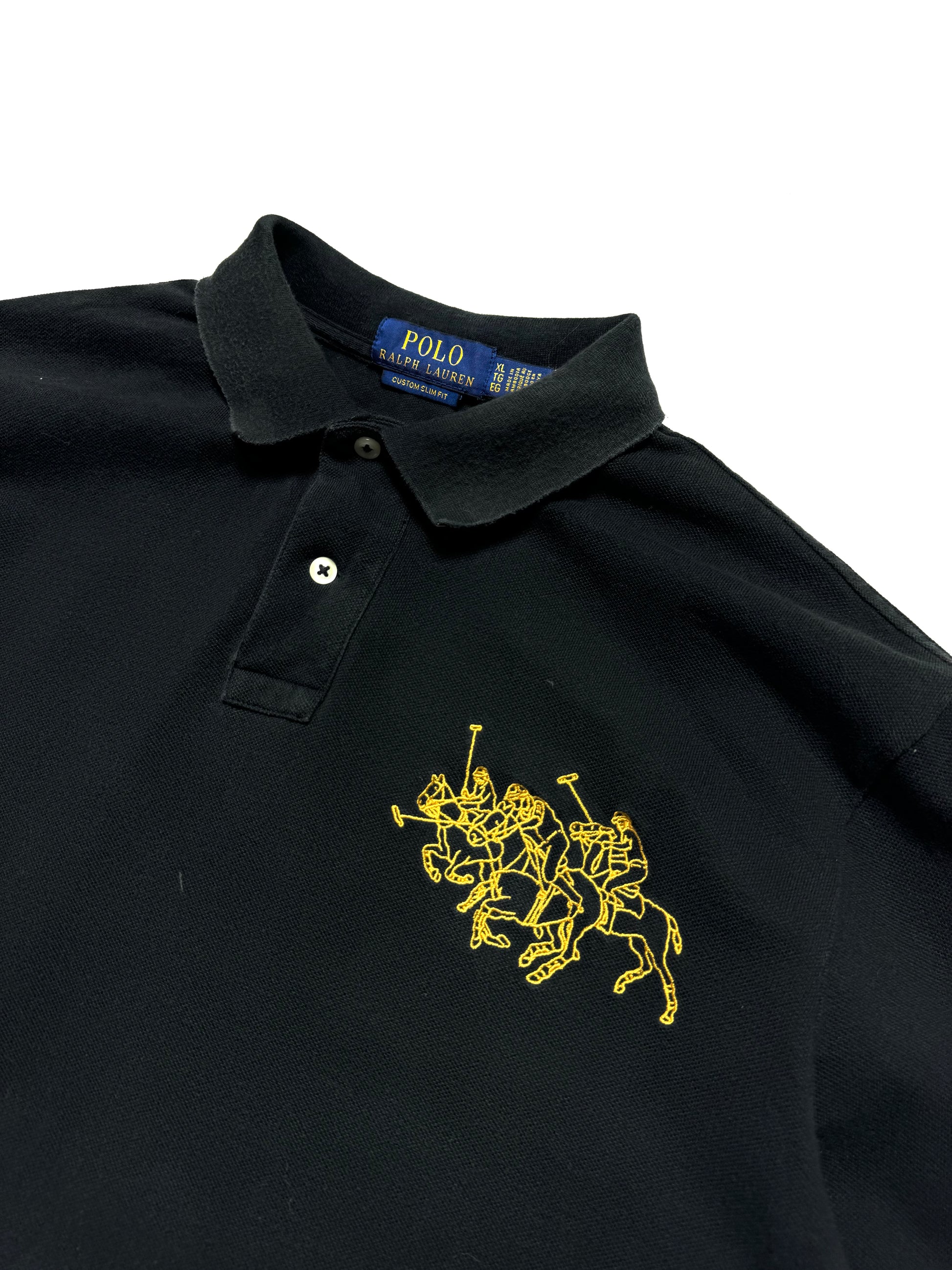 Polo by Ralph Lauren  Black Racing Pony Shirt