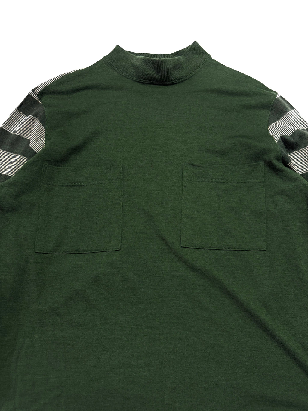 Issey Miyake Hai Sport Green Wool Long Sleeve