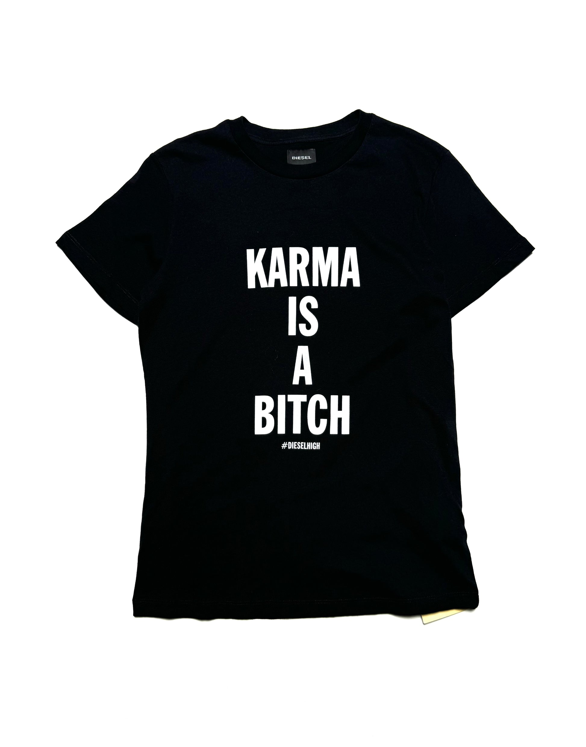 Diesel Black "Karma is Bitch" Tee