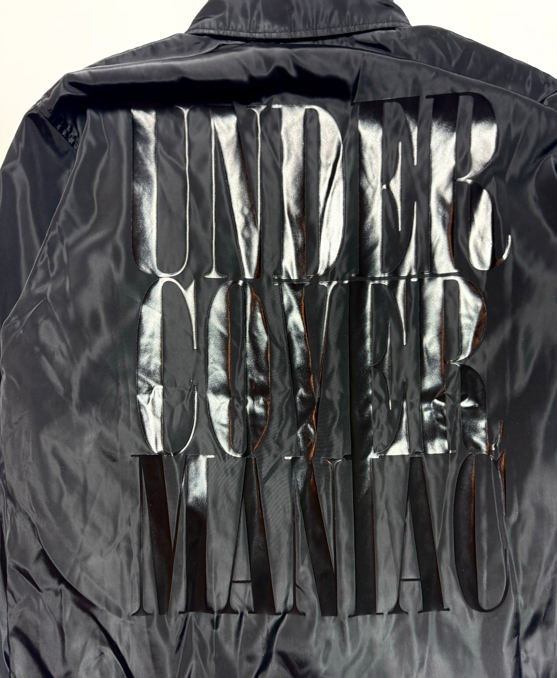 Undercover “Manic” Black Layered Coach Jacket