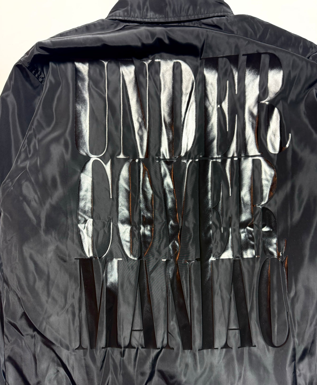 Undercover “Manic” Black Layered Coach Jacket