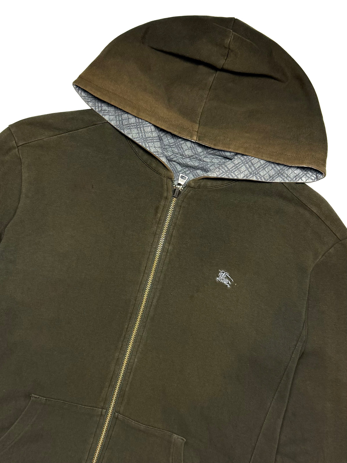 BURBERRY BLACK LABEL Zip Up Khaki