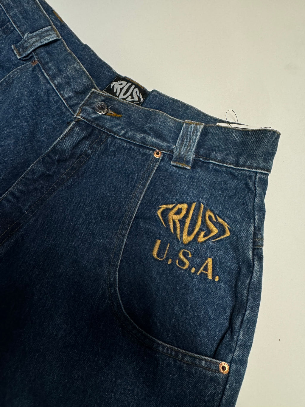 Trust USA Baggy Heavy Denim Short Jort