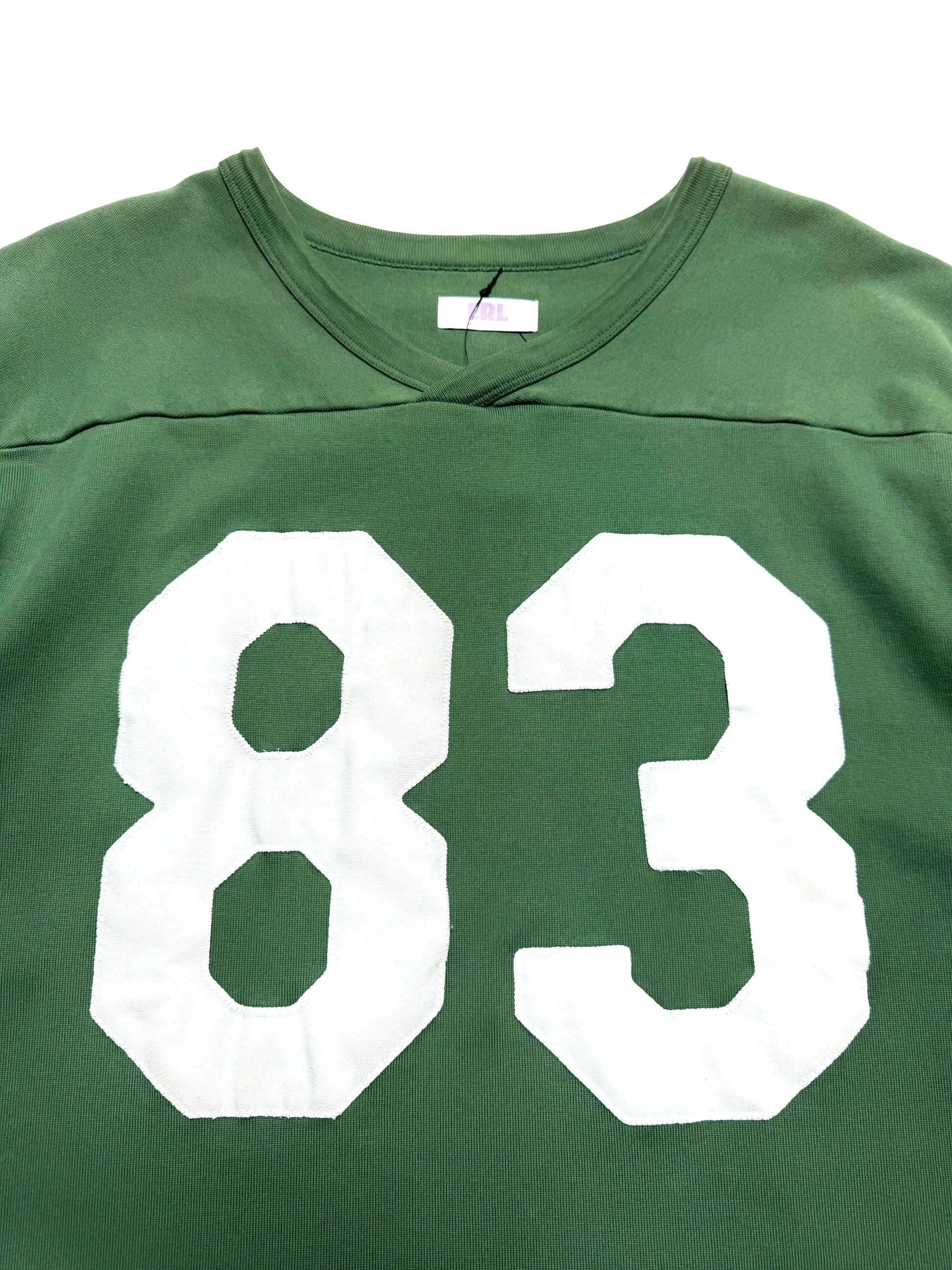 ERL "83" Olive Green American Football Tee