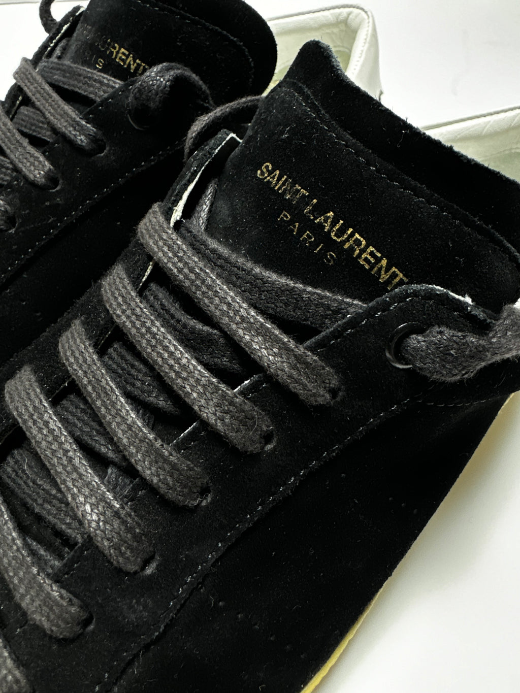 Saint Laurent SL/06 Suede Shoe