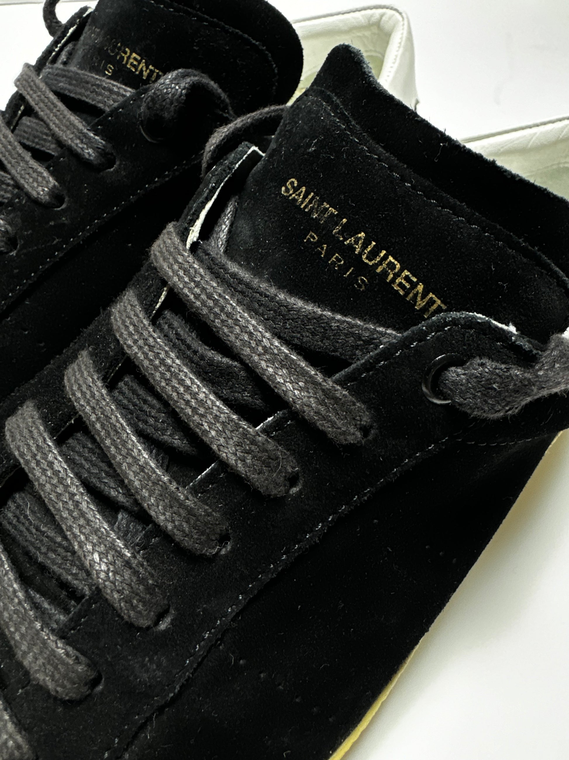 Saint Laurent SL/06 Suede Shoe