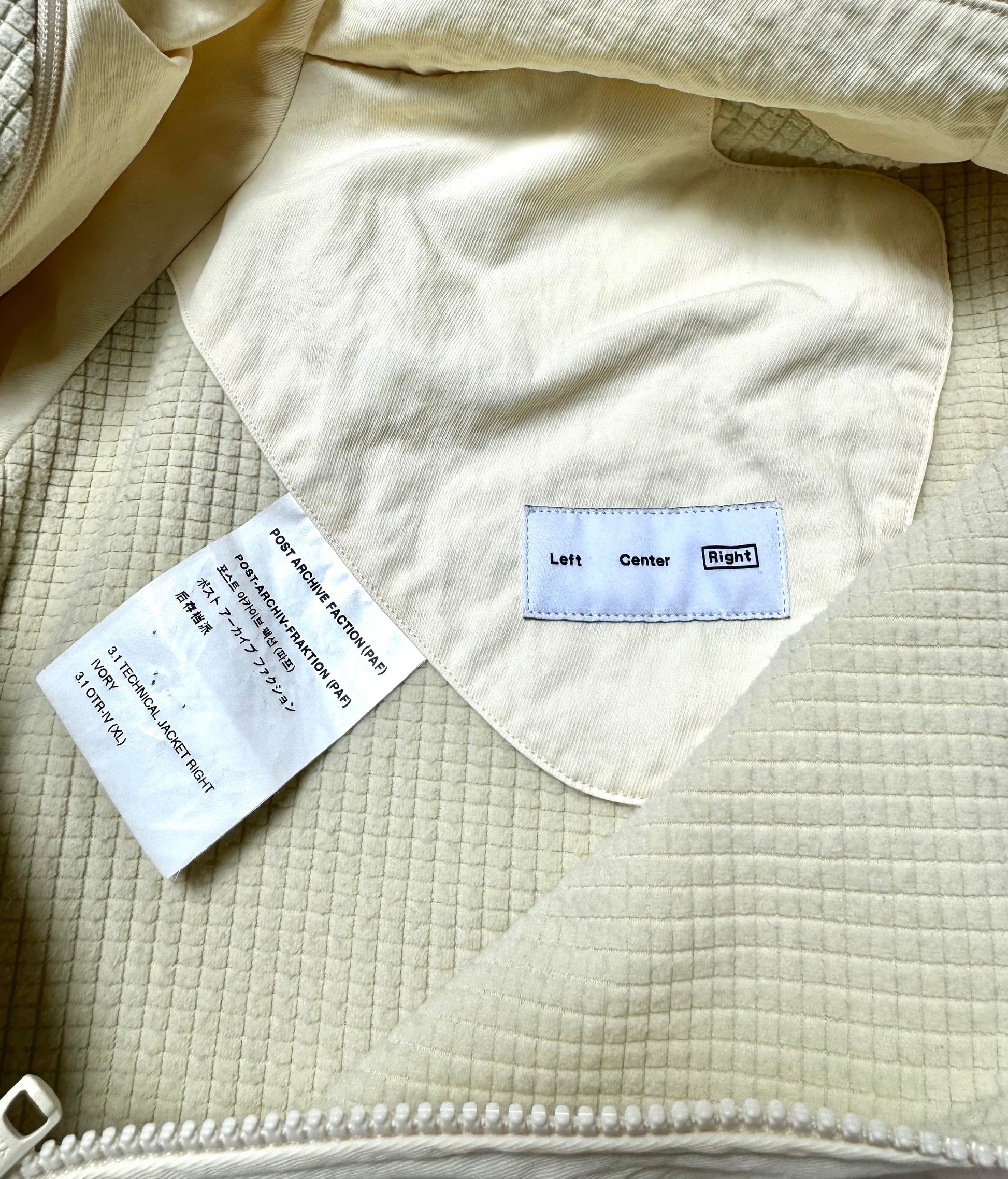 Post Archive Faction Jacket 3.1 Tech (Right)