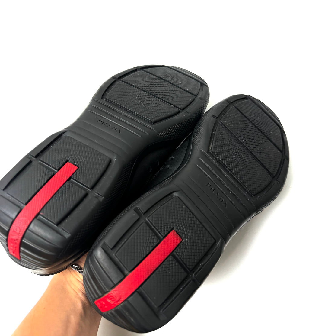 Prada Black Amercia’s Cup Shoes