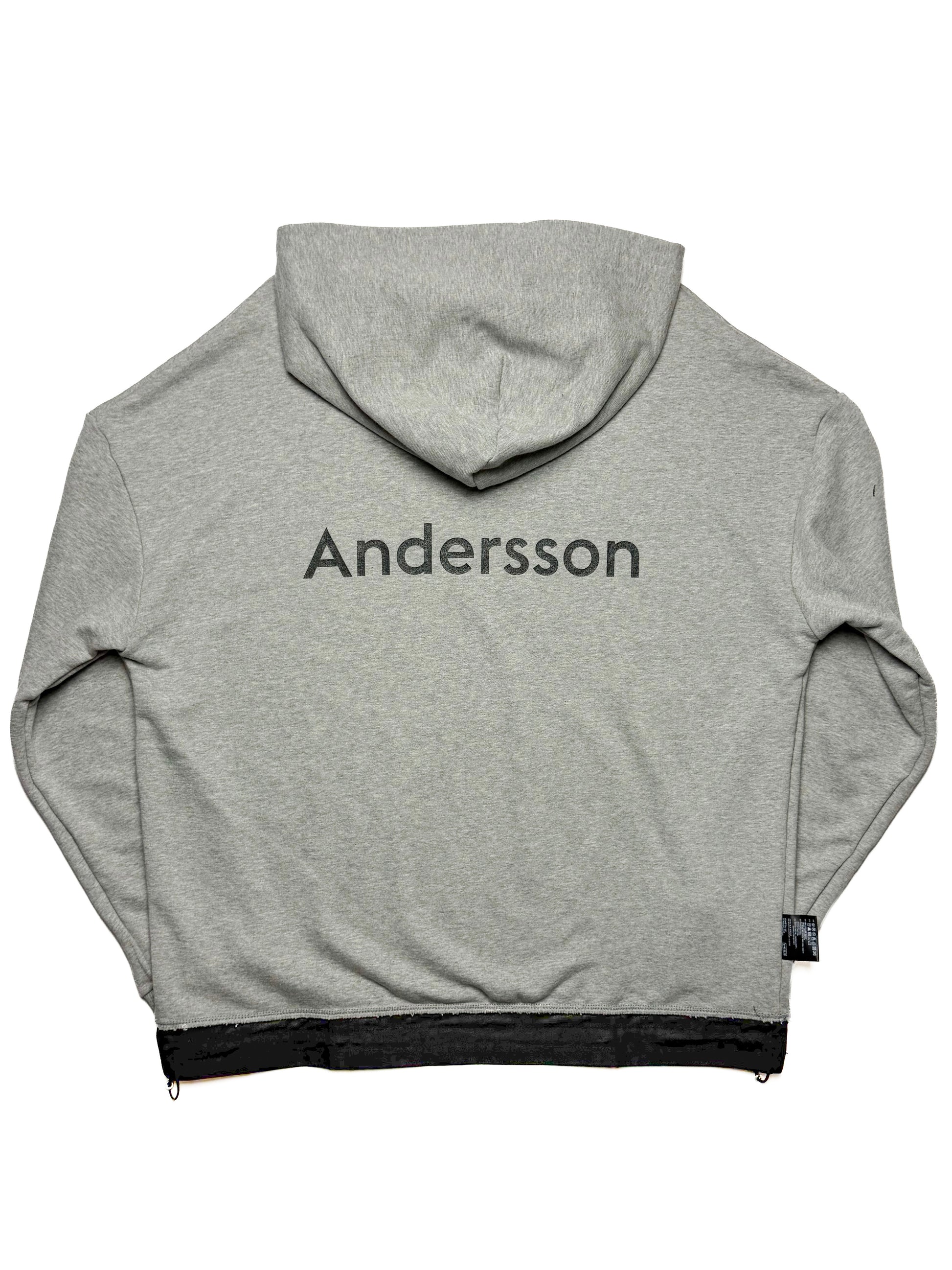 ANDERSON BELL Hoodie Grey